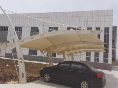 膜結構汽車棚
