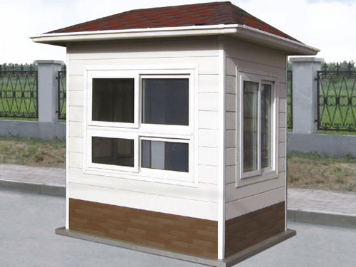 金屬雕花板崗亭JW-JS003